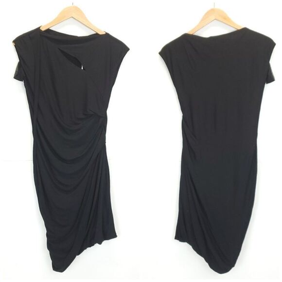 Helmut Lang Scala Asymmetrical Dress - Picture 9 of 14